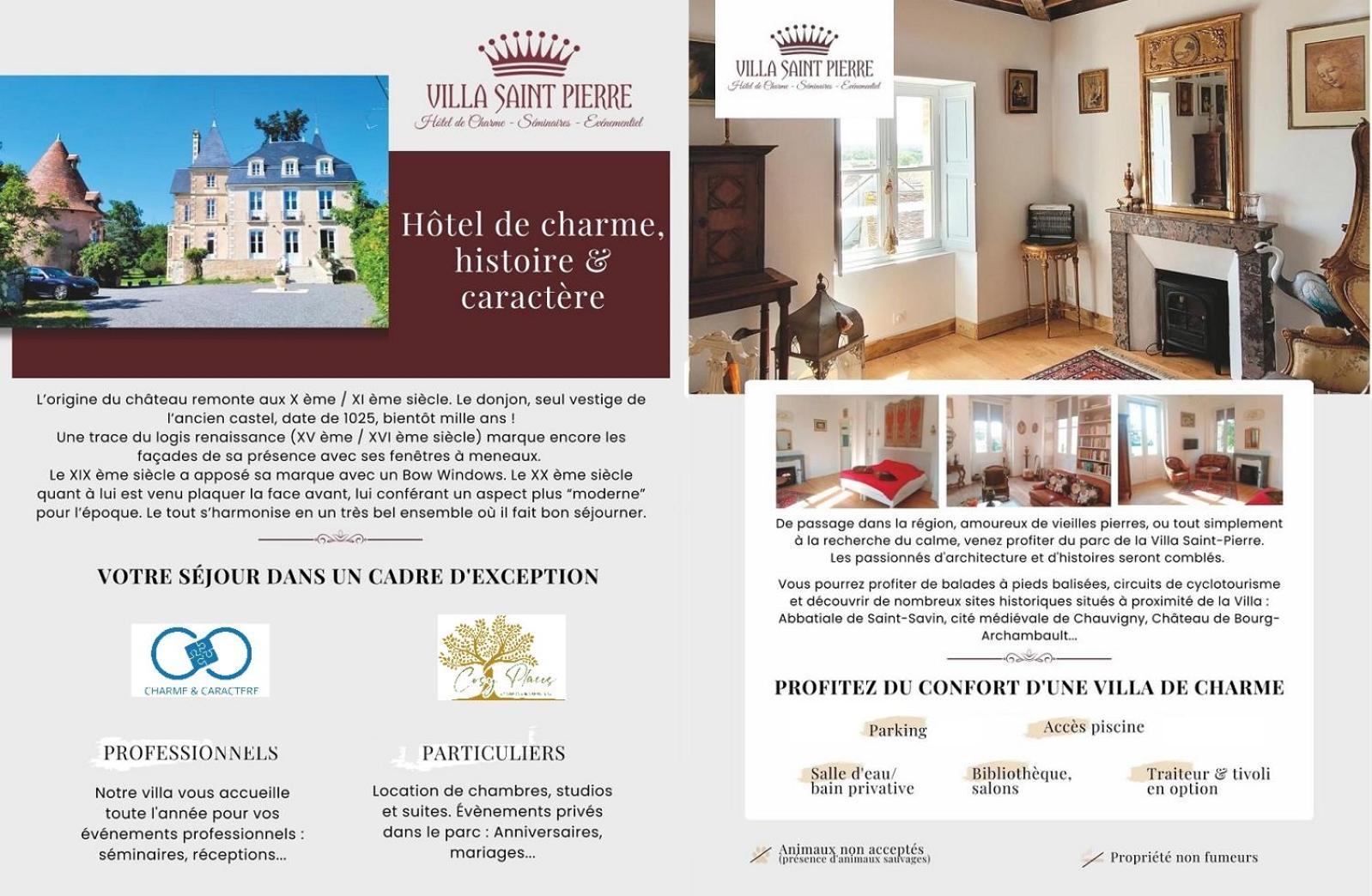 La Trimouille Villa Saint Pierre מראה חיצוני תמונה